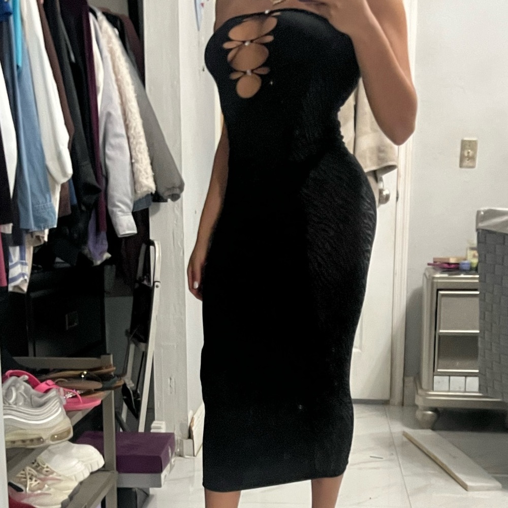 Poster girl midi dress